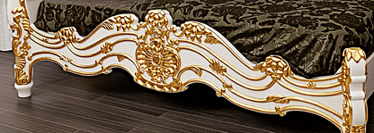 Prince Hand Carved Solid Wooden Platform Bed – handcrafted solid wood furniture