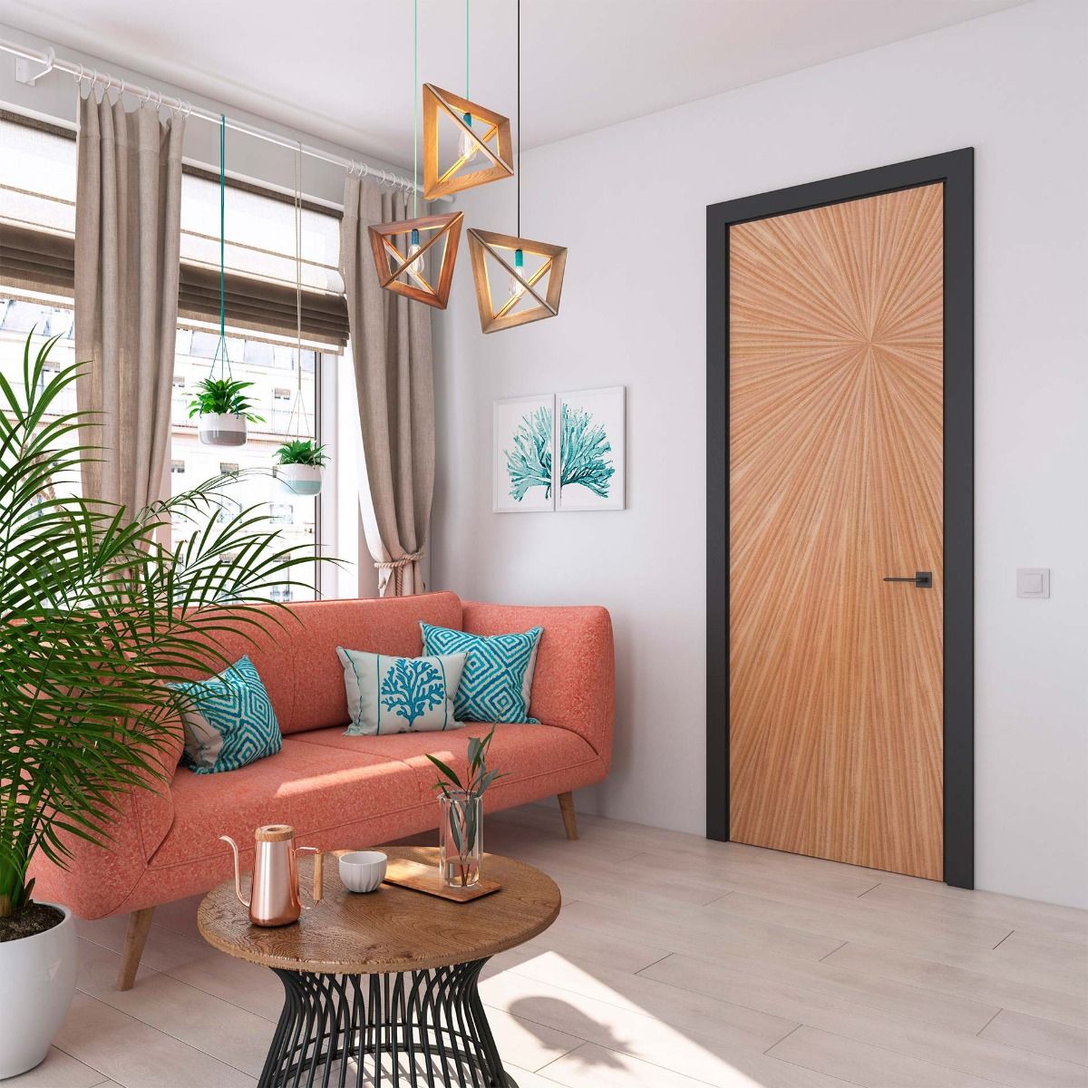 PRINCESA Wooden Door – handcrafted solid wood furniture
