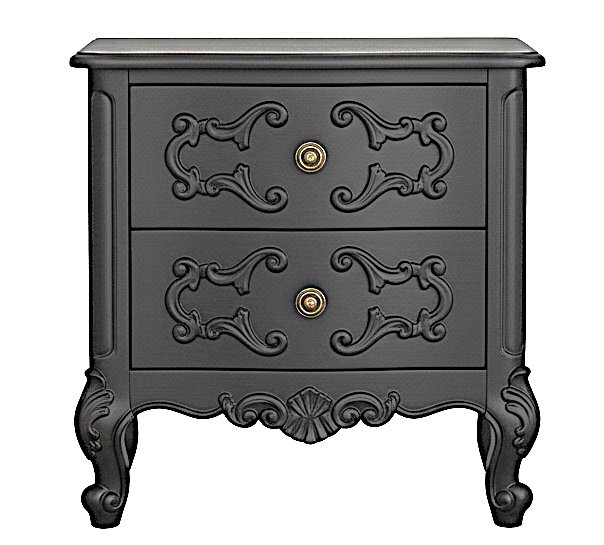 Regal Hand - Carved Solid Wooden Platform Bed Frame – handcrafted solid wood furniture