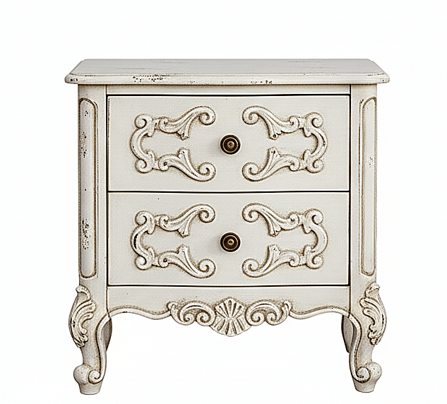 Regal Hand - Carved Solid Wooden Platform Bed Frame – handcrafted solid wood furniture