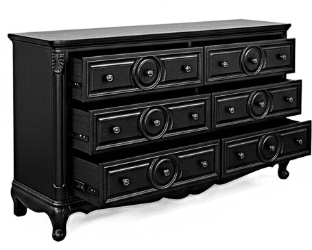 Regalia Gothic Hand - Carved Solid Wood Platform Bed & Bedroom Collection – handcrafted solid wood furniture