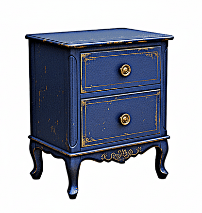 Royal Mirage Hand - Carved Solid Wood Golden Accent Platform Bedframe – handcrafted solid wood furniture