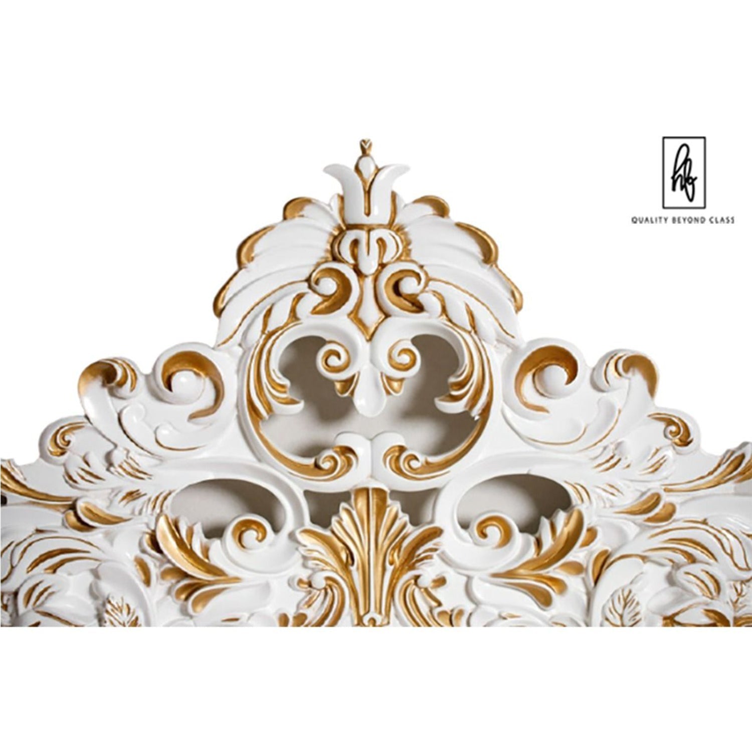 Royalty Solid Mango Wood Hand Carved Bed – handcrafted solid wood furniture