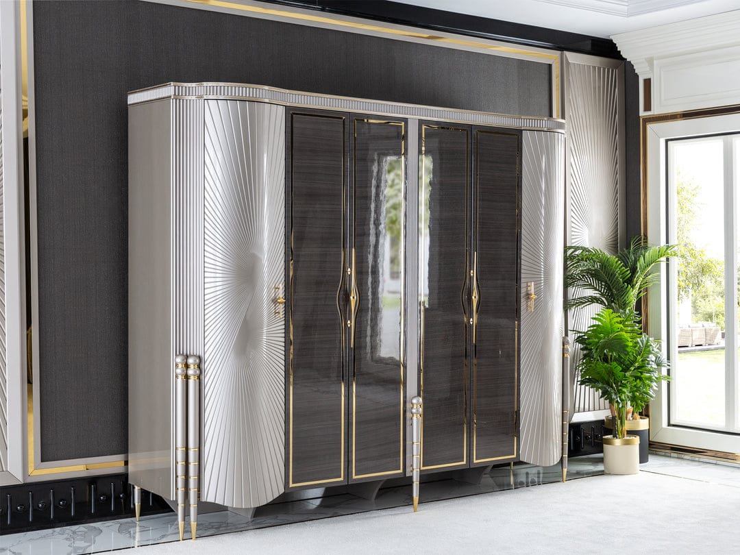 Royce Luxury Upholstered Bed frame - HF Commercial Furniture