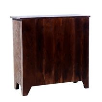 Rustic Solid Wood 4 Drawer Moroccan Bedroom Dresser – handcrafted solid wood furniture