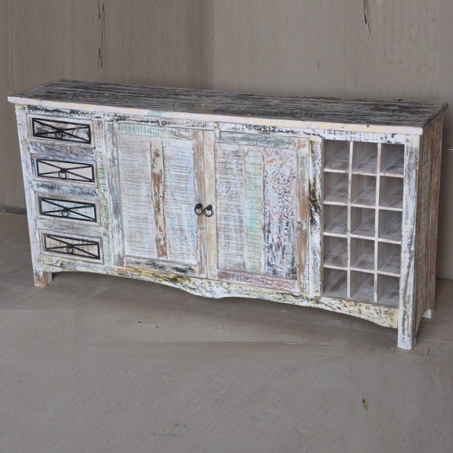 Rustica Wooden Sideboards & Cabinets White – handcrafted solid wood furniture