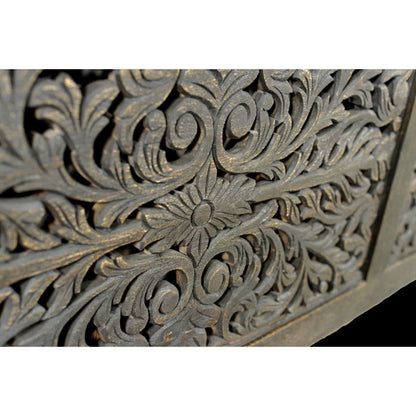 Sasha - Hand Carved Indian Solid Wooden Bed Frame – handcrafted solid wood furniture