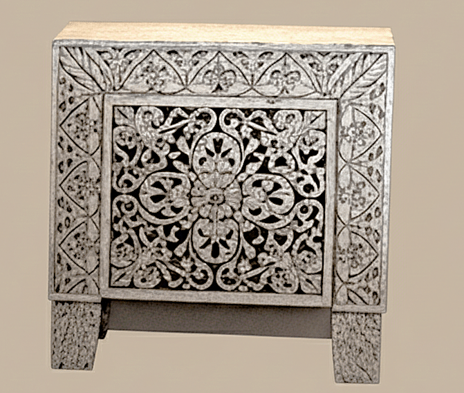 Shah Hand carved Solid Wooden Platform Bedframe / Bedroom Set – handcrafted solid wood furniture