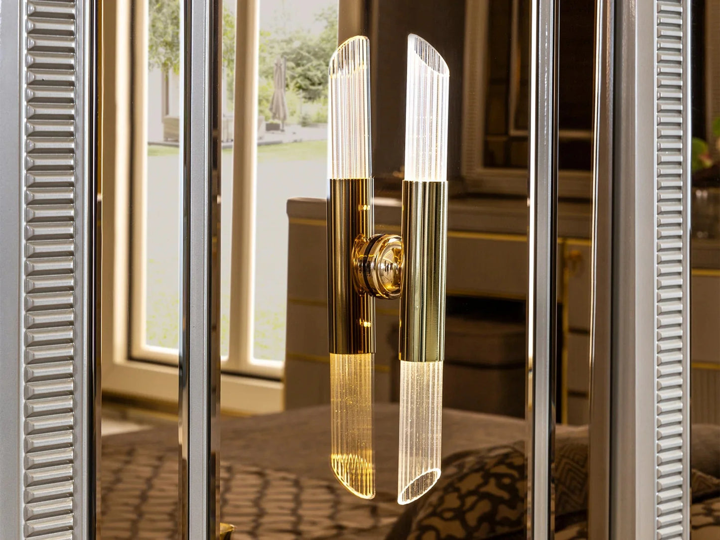 Venice Luxury Upholstered King Size Bedroom - 3 Pc set – handcrafted solid wood furniture