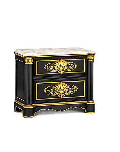 Verdant Élysée™ Hand - Carved Solid Wood Luxury Platform Bed & Bedroom Collection – handcrafted solid wood furniture