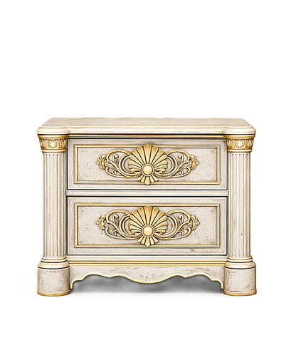 Verdant Élysée™ Hand - Carved Solid Wood Luxury Platform Bed & Bedroom Collection – handcrafted solid wood furniture