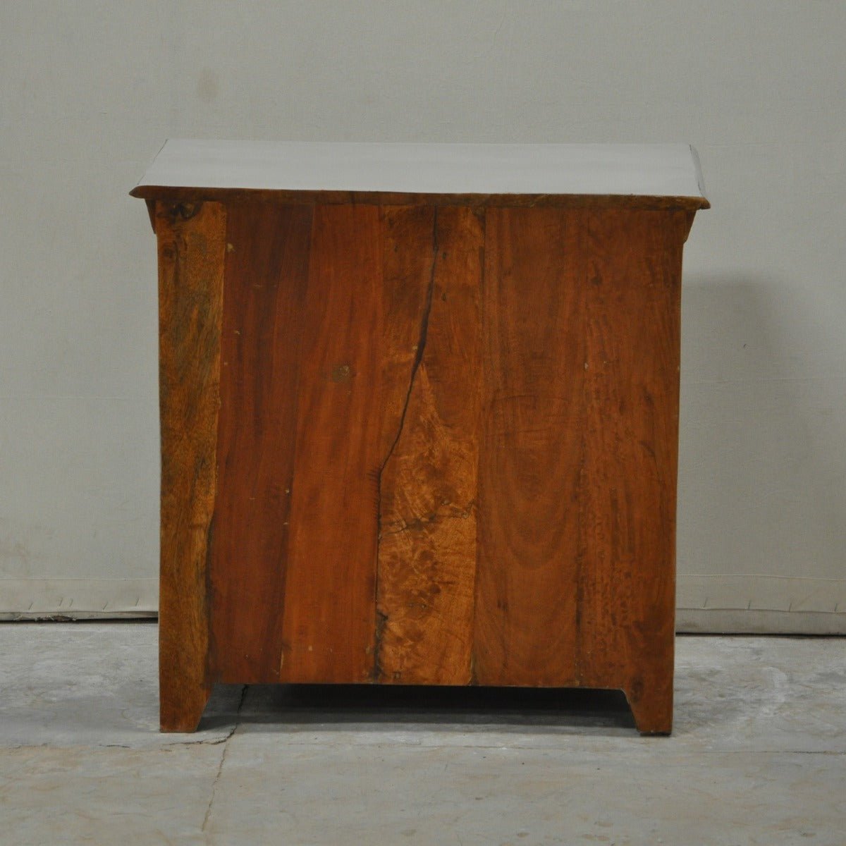 Wooden Sideboard, Kitchen Cabinet with Shutter Sliding Doors – handcrafted solid wood furniture