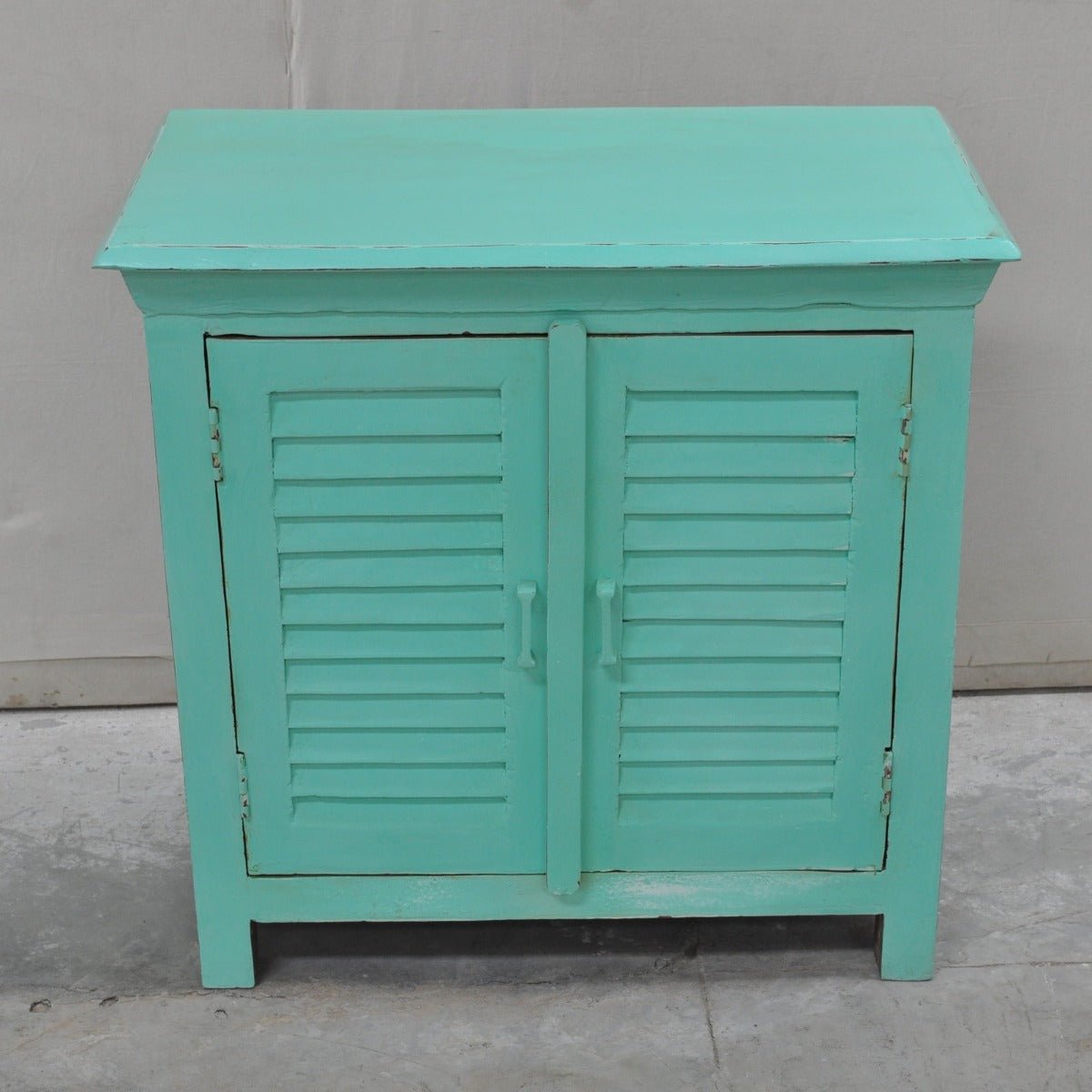 Wooden Sideboard, Kitchen Cabinet with Shutter Sliding Doors – handcrafted solid wood furniture