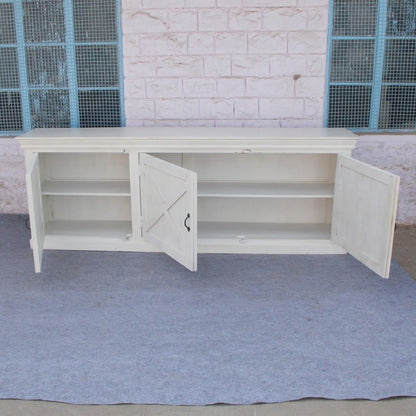 X DESIGN SOLID 3 WOODEN DOOR SIDEBOARD – handcrafted solid wood furniture